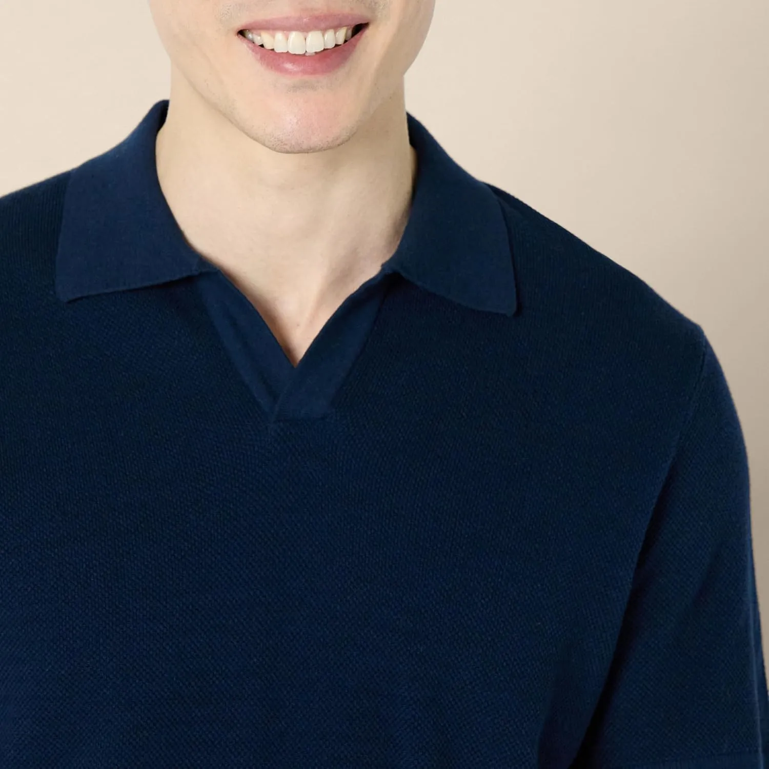 Amazon Essentials Men's Regular-Fit Short-Sleeve Knit Polo Sweater