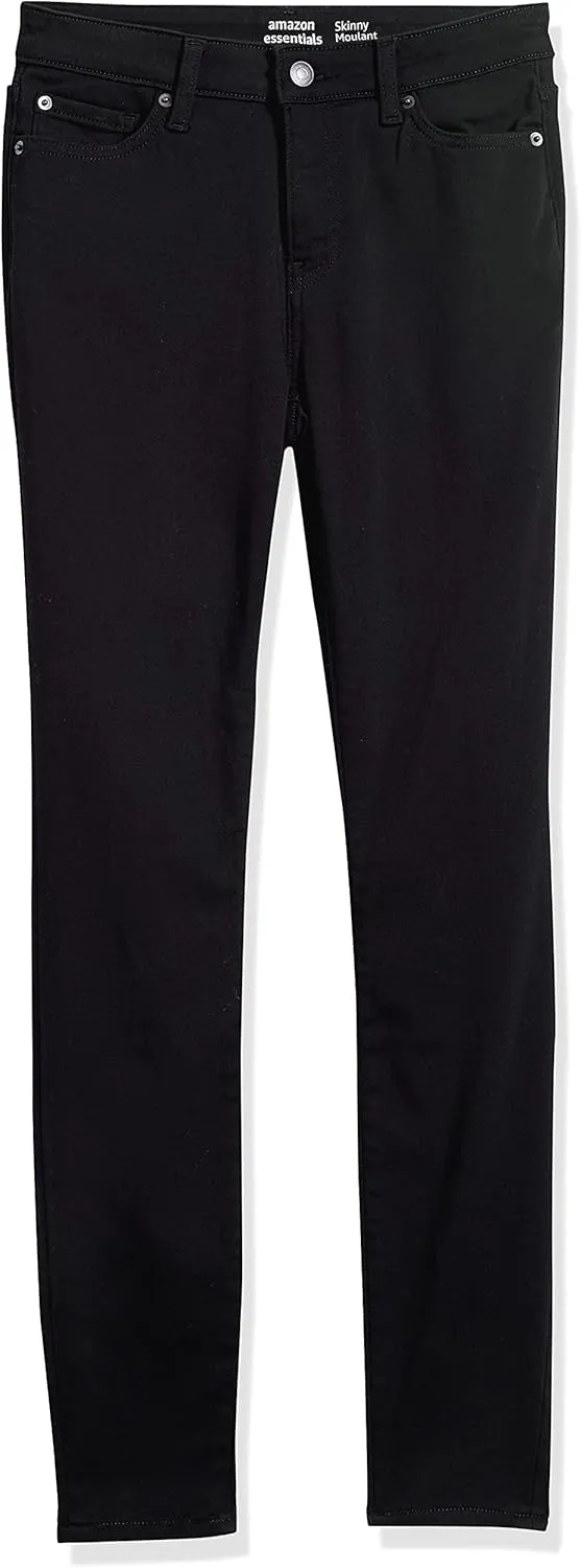 Amazon Essentials Women's Mid-Rise Stretchy Skinny Jean
