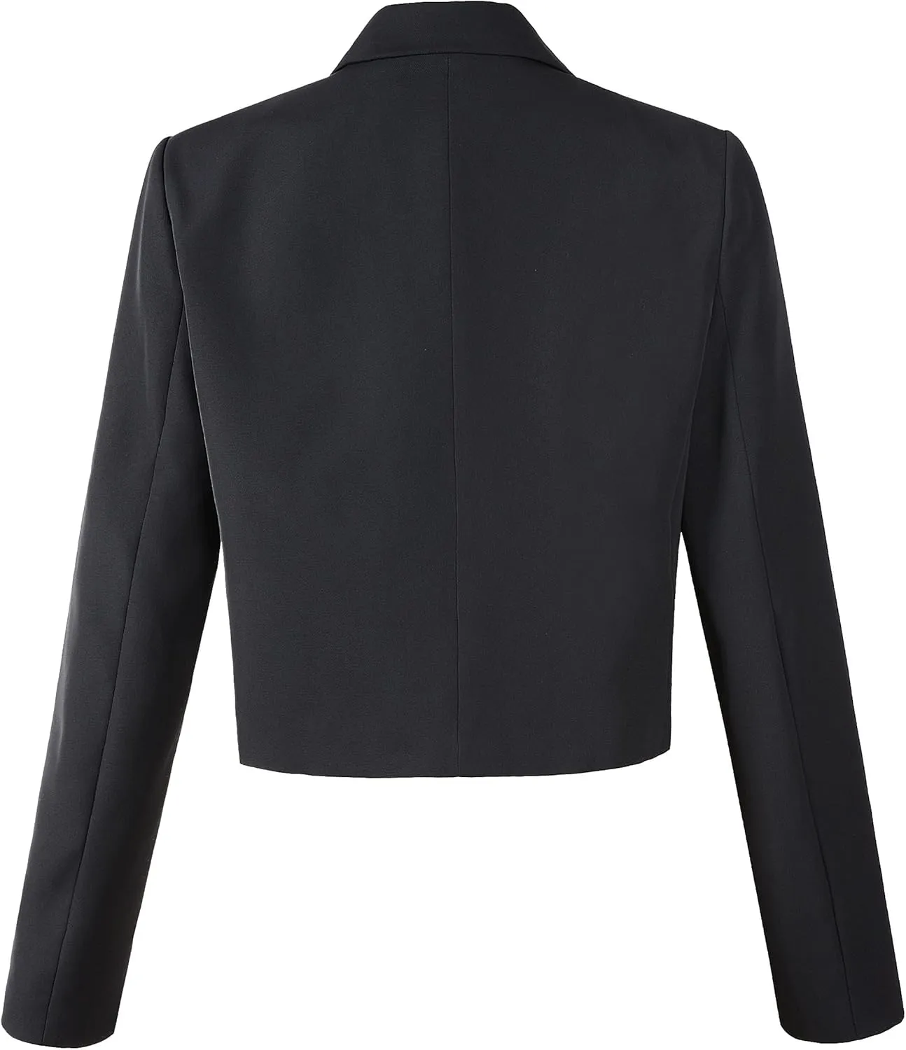 Beninos Women's Double Breasted Cropped Blazer Jackets