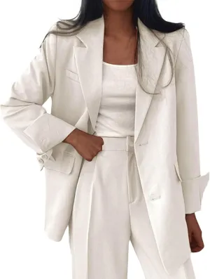 Blazer Dress for Women Plus Size Blazers for Work Casual Open Front Fashion Suit Jackets Long Sleeve Office Jacket