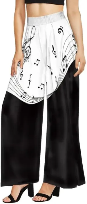 Blood Splatter Women's High Waist Pants Colorful Colorblock Beach Palazzo Long Pant Polka Dot Lounge Pant Trouser
