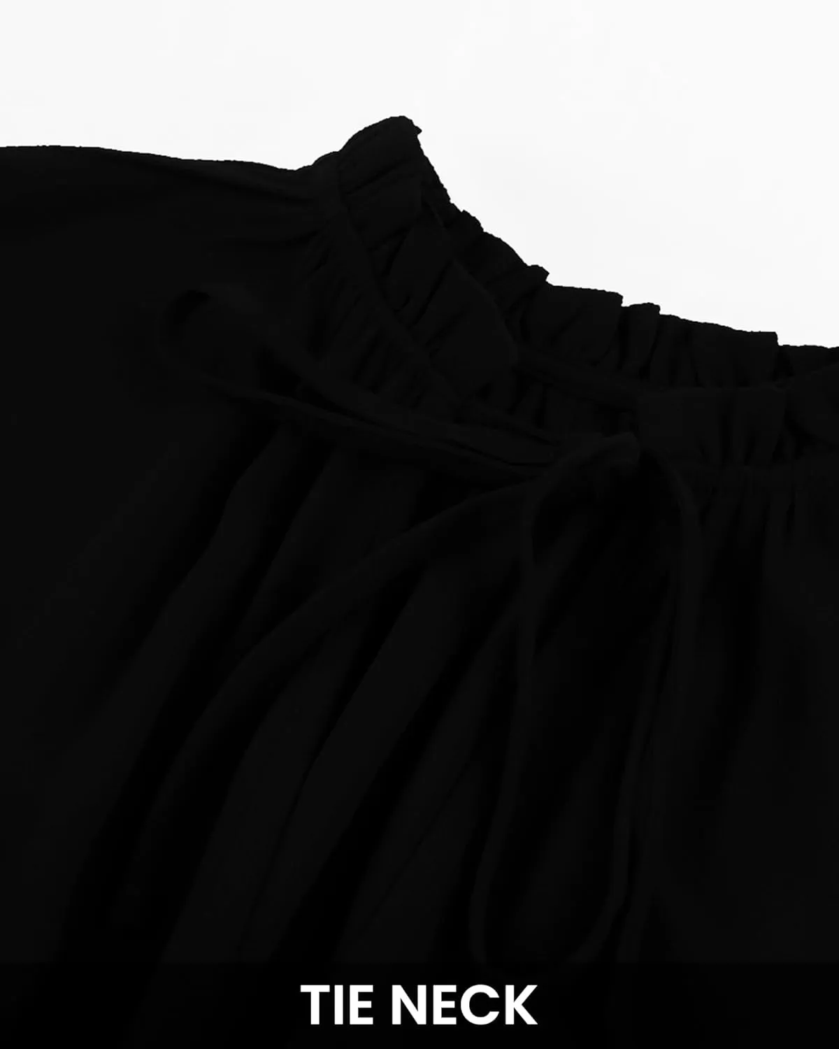 BTFBM Women Casual Summer Spring Dresses 2025 Tie Neck Long Sleeve High Waist Tiered Ruffle Aline Swing Tunic Mini Dress