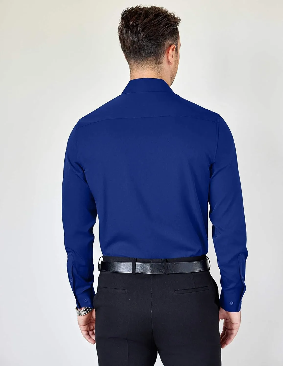 COOFANDY Mens Dress Shirts Wrinkle Free Long Sleeve Button Down Shirts Formal Business Shirt