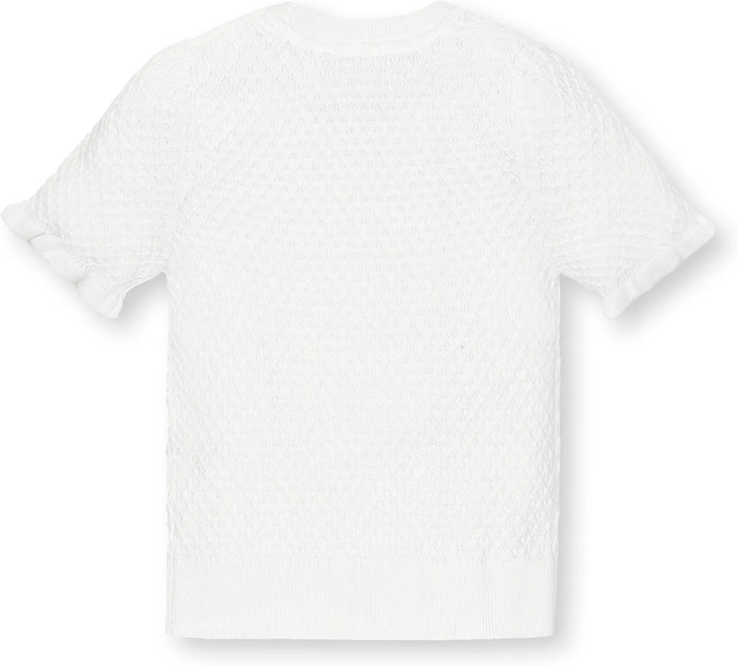 Hope & Henry Girls' Short Sleeve Sweater Top