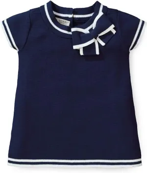 Hope & Henry Girls' Short Sleeve Sweater Top