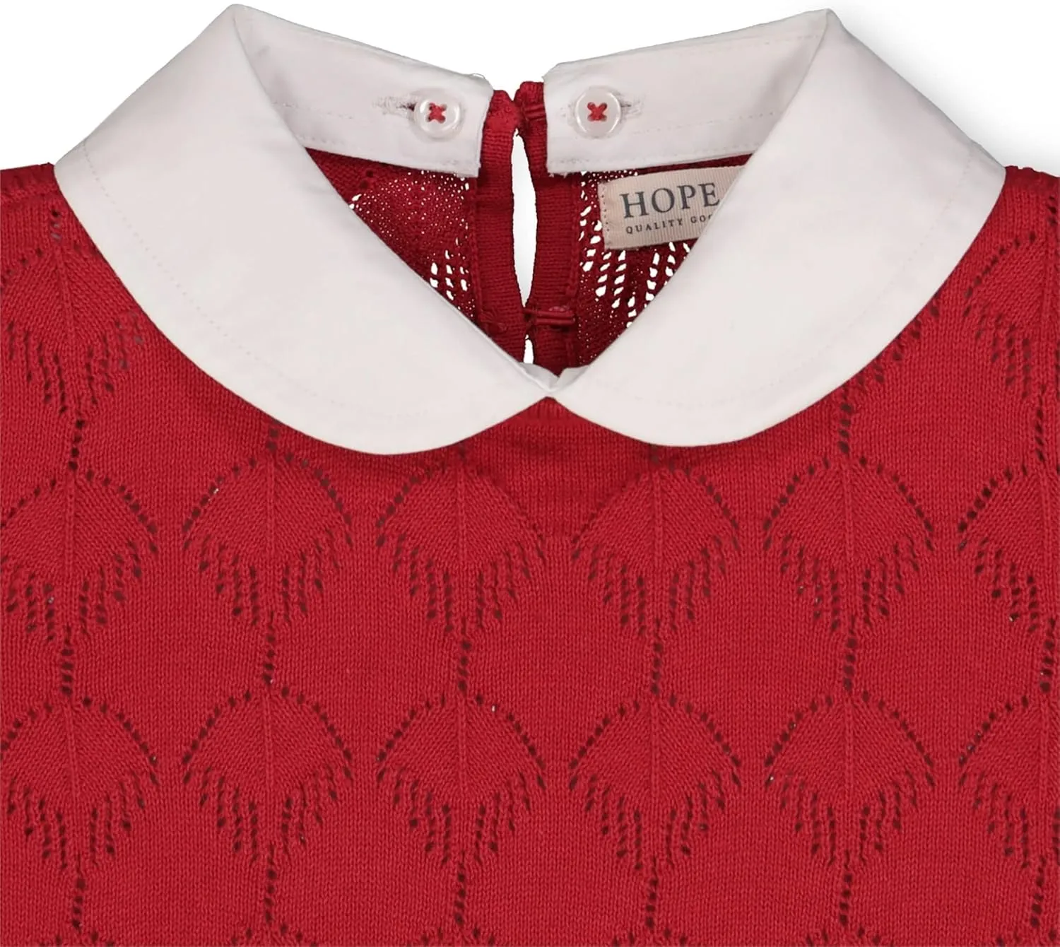 Hope & Henry Girls' Short Sleeve Sweater Top