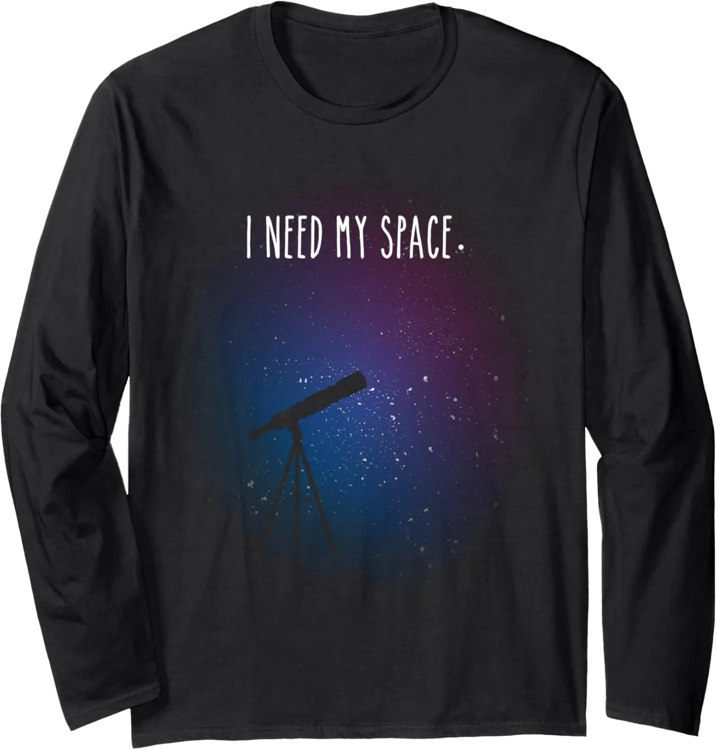I need my space Galaxy Print Nasa Outer Space T-shirt