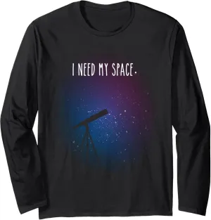 I need my space Galaxy Print Nasa Outer Space T-shirt