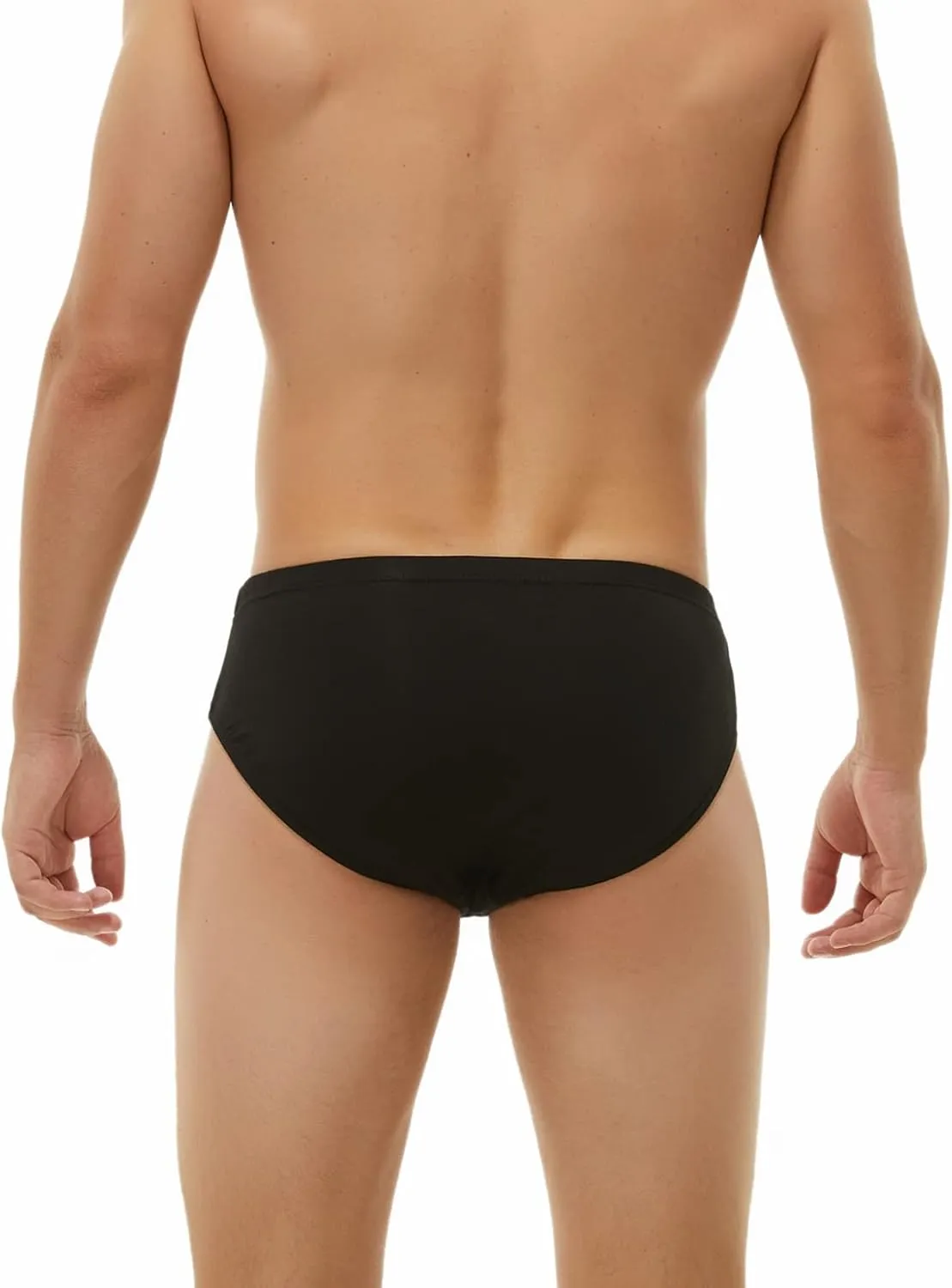 KNITLORD Men's Underwear Bamboo Viscose Soft Lightweight Mid/Low Rise Briefs 3 or 4 Pack