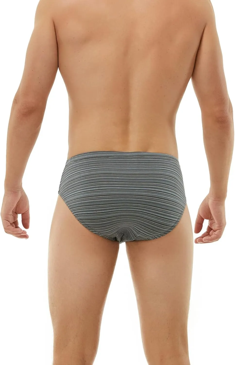 KNITLORD Men's Underwear Bamboo Viscose Soft Lightweight Mid/Low Rise Briefs 3 or 4 Pack