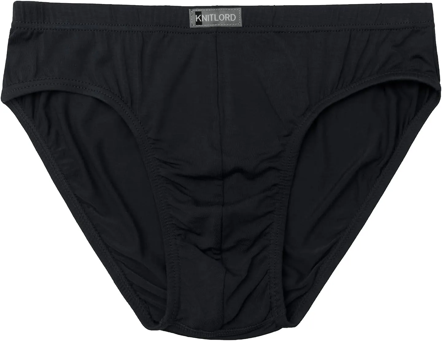 KNITLORD Men's Underwear Bamboo Viscose Soft Lightweight Mid/Low Rise Briefs 3 or 4 Pack