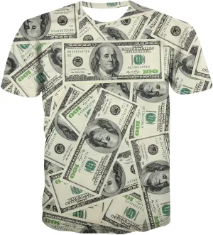 KYKU Men's Print Graphic T Shirt Short Sleeve Summer T-Shirt Novelty Casual Tee