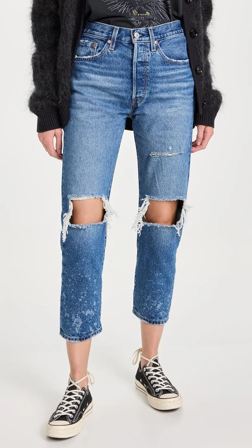 Levi's Women's Premium 501 Crop Jeans