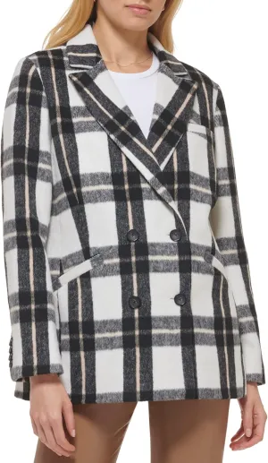 Levi's Women's Wool Blend Double Breasted Blazer