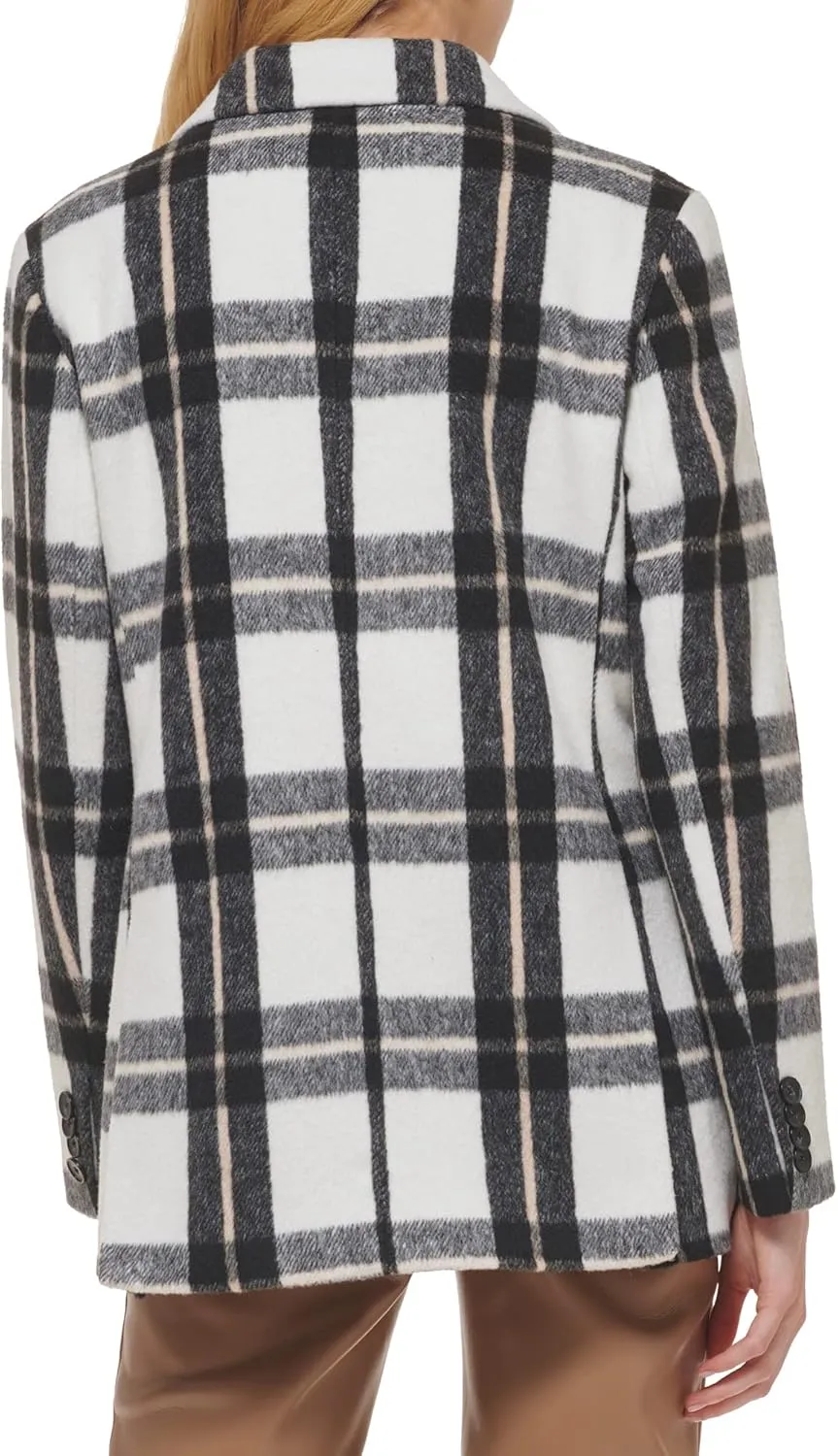 Levi's Women's Wool Blend Double Breasted Blazer