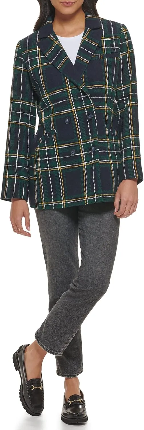 Levi's Women's Wool Blend Double Breasted Blazer