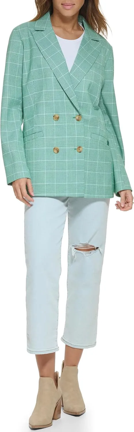 Levi's Women's Wool Blend Double Breasted Blazer