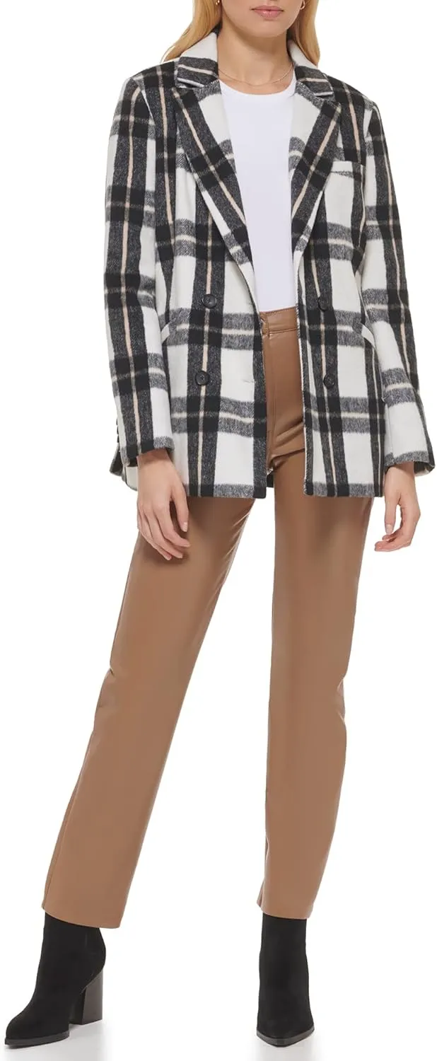 Levi's Women's Wool Blend Double Breasted Blazer