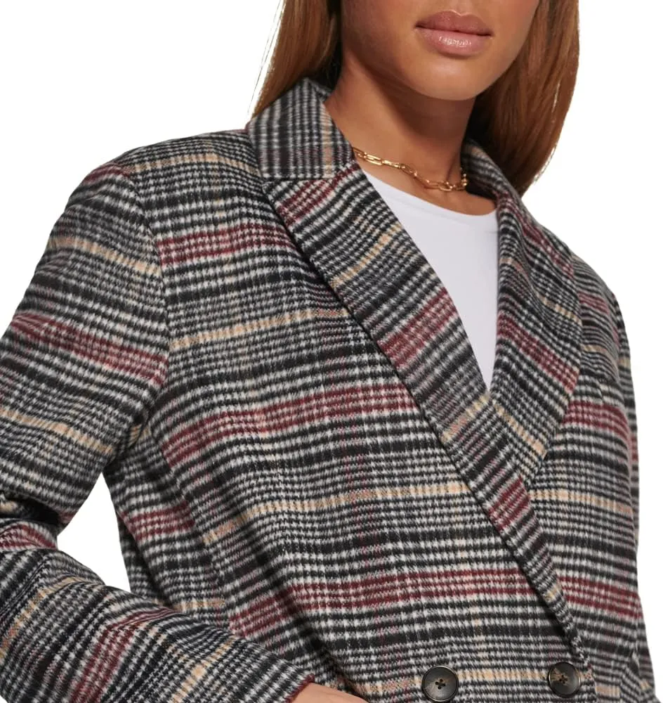 Levi's Women's Wool Blend Double Breasted Blazer