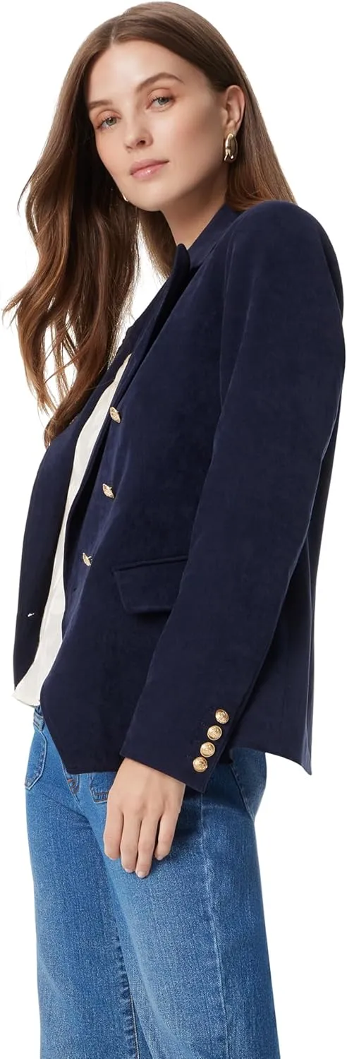 Sam Edelman Women's Imogen Double Breasted Blazer Standard