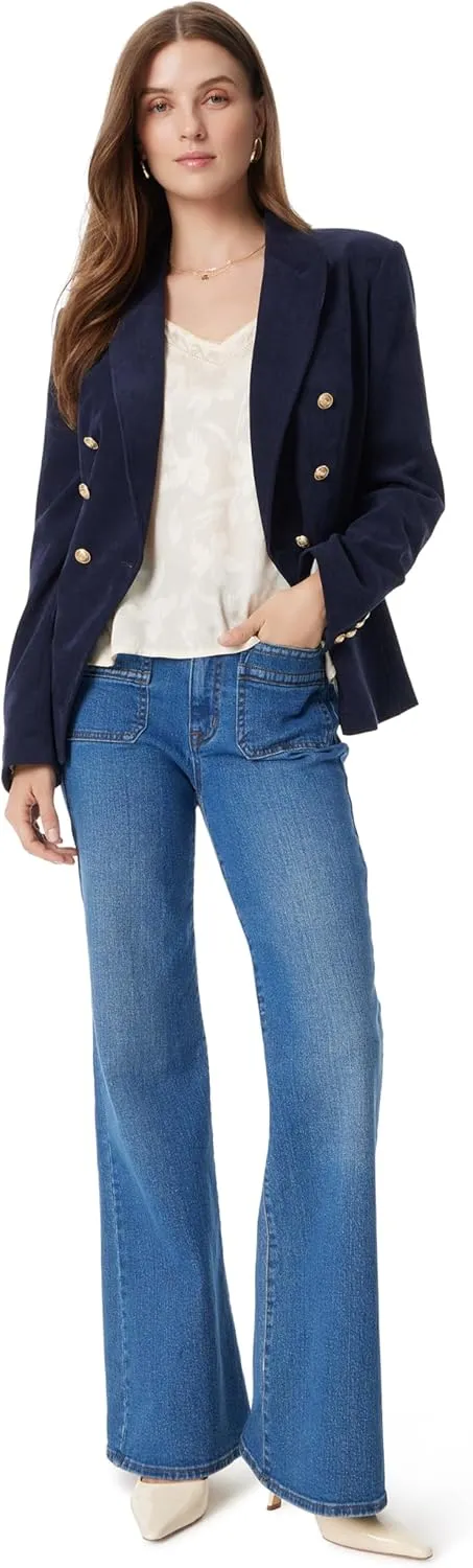 Sam Edelman Women's Imogen Double Breasted Blazer Standard