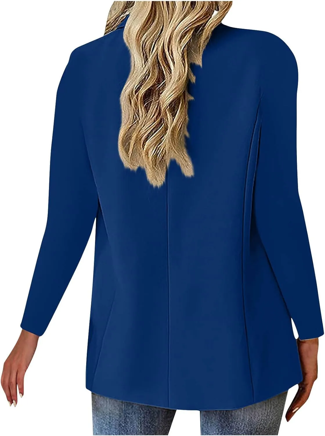 Suit Jackets for Women Business Casual Open Front Blazers Office Work Lightweight Coats Spring Summer Cardigan Suits