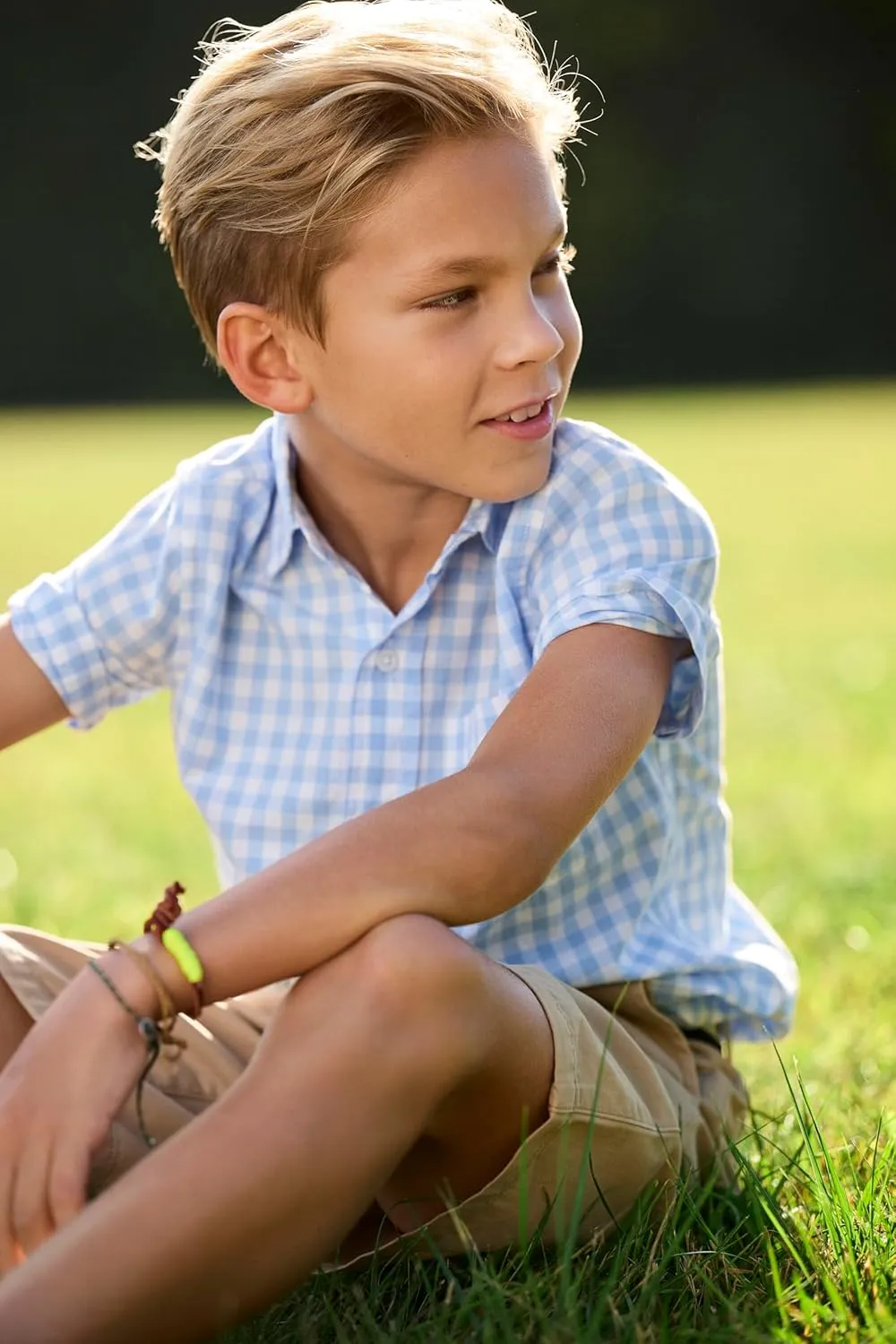 The Children's Place Boys' and Toddler Poplin Short Sleeve Button Down Shirt