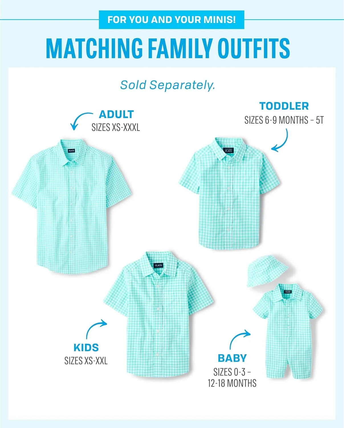 The Children's Place Boys' and Toddler Short Sleeve Button Down Shirt