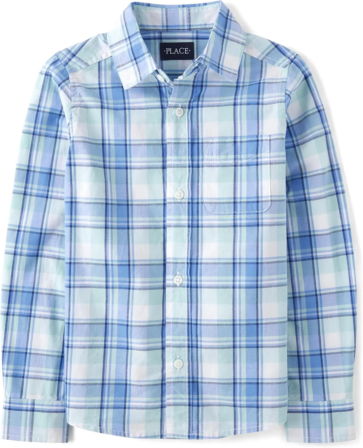 The Children's Place Boy's Long Sleeve Button Down Shirts