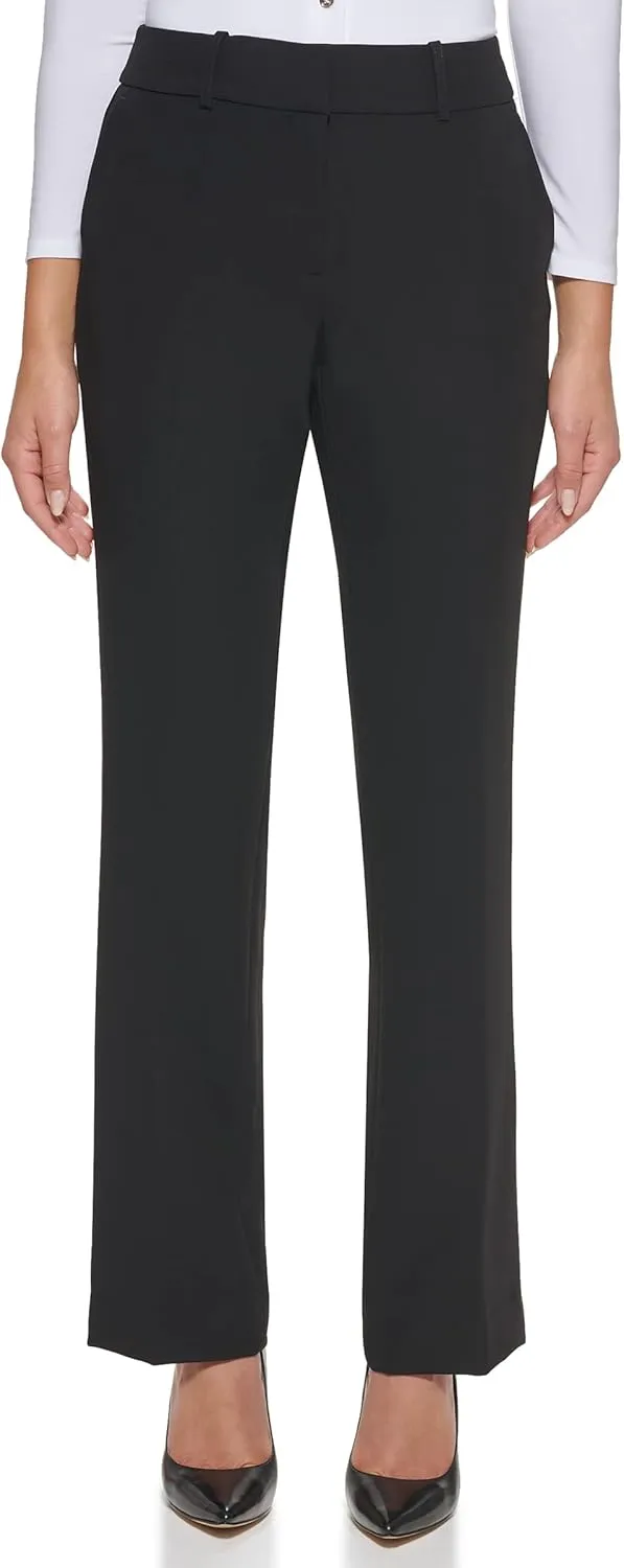 Tommy Hilfiger Solid Sutton Boot Leg Trousers