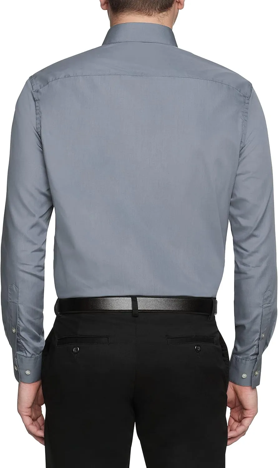 Van Heusen Men's Dress Shirt Regular Fit Poplin Solid