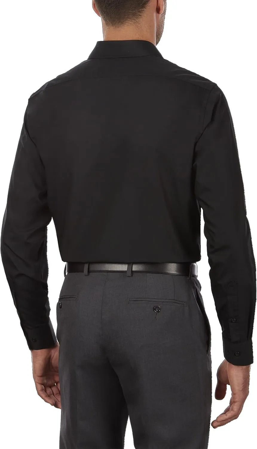 Van Heusen Men's Tall FIT Dress Shirts Poplin