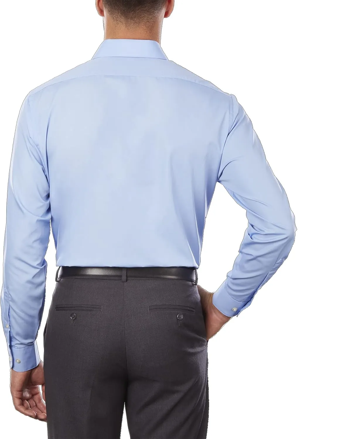 Van Heusen Men's Tall FIT Dress Shirts Poplin