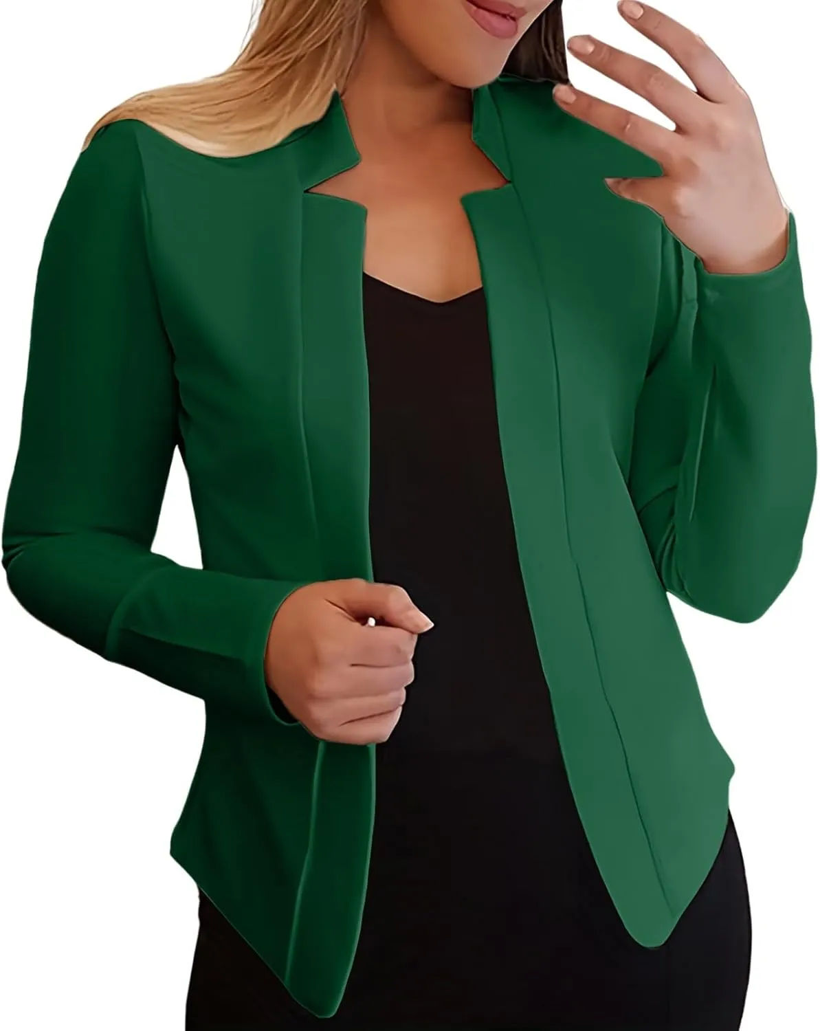 Women Petite Blazer Dressy Casual Work Suit Jackets Cute Croppped Cardigan Lightweight Open Front Short Sport Coats